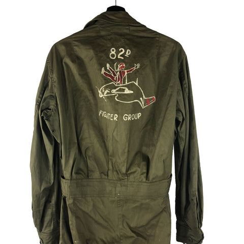 82nd Fighter Group AAC Painted Davis Sportswear K-1 Flight Suit
