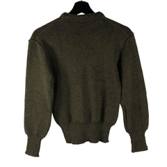 Dated 1952 French Wool Military Sweater