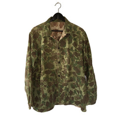 P44 USMC Reversible Frogskin Button Up Jacket, front view