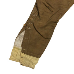 French Corduroy Colonial Tropical Breeches Trousers C1920