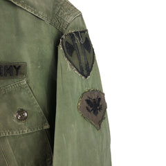 Named US Army 1st Pattern Poplin Tropical Jacket 18th MP Brigade