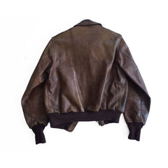 Perry Sportswear Type A-2 96th Squadron Flight Jacket, back view