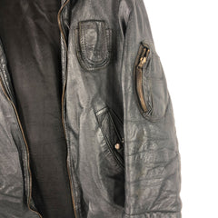 French Air Force Leather Flight Jacket Blouson K6