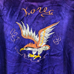 Original Silk Souvenir Jacket Korea C1950