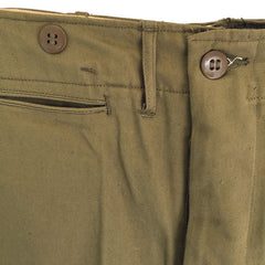 Unissued M42 Paratrooper Jump Trousers, waistband