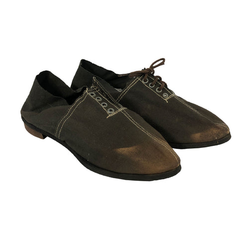 1930s French Military Sports Shoe Small Size Ladies