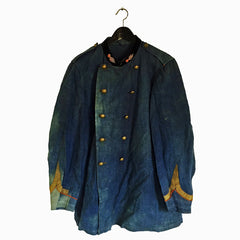 Heavy Linen French Fireman's Tunic Circa 1880, front