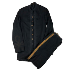 Tailored Dated 1885 US Navy Officer's Tunic & Trousers Named