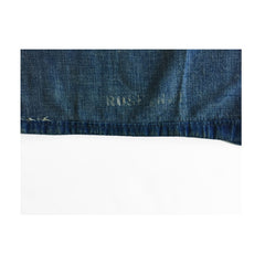 Stenciled US Navy Denim Shawl