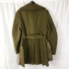 M26 US Army Overcoat w/ Belt Cavalry Patched EX Cond