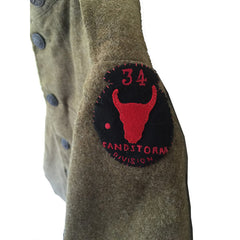 34th Sandstorm Division Winter Tunic, shoulder patch