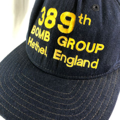 1945 US Army Air Force New Era 389th Bomb Group England Ball Cap