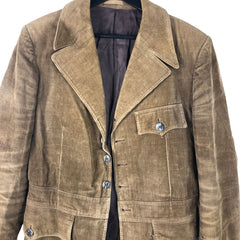 1950s French Baumwool 3 Pocket Cord Work Jacket