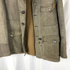 C1930 French Dolman 3 pocket Hunting Jacket Workwear