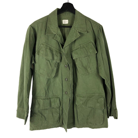 1969 Vietnam War Ripstop Poplin Tropical Jacket Small