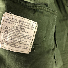 1969 Vietnam War Ripstop Poplin Tropical Jacket Small