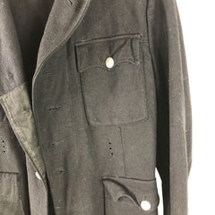 Original M43 German Tunic Overdyed Black POW