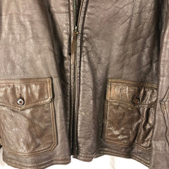 Rare US Navy M-444 Flight Jacket Large Size 46