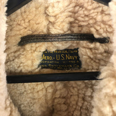 Bauero US Navy Sheepskin M-445A Flight Jacket