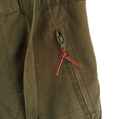 Unissued French 47/51 Paratrooper Jump Trousers, zipper detail