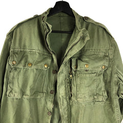 French Airborne HBT OD 47/56 Jump Jacket