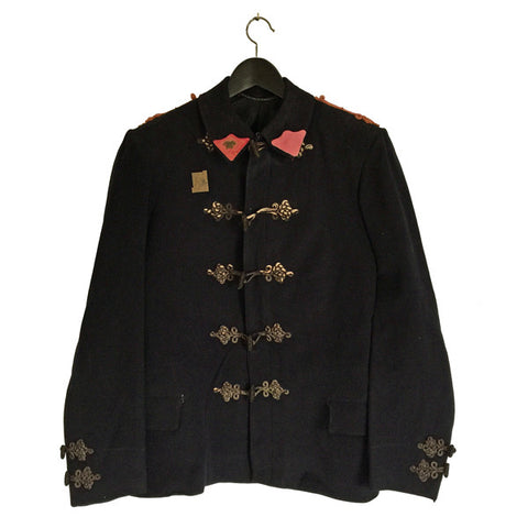 Tailored Czech-Slovakian Fireman's Wool Parade Tunic