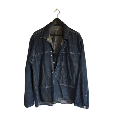 US Army 1930s Indigo Denim Pullover