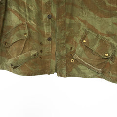 47/53 Camo French Paratrooper Jump Jacket, detail