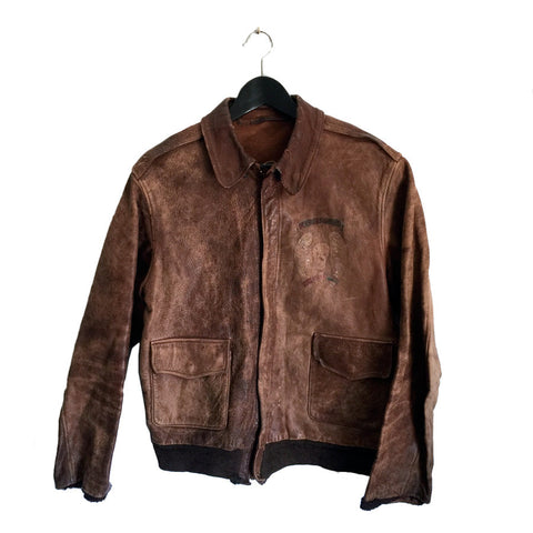 Handpainted 5th Bomb Group Type A-2 Jacket