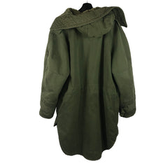 Invertere Coat Hooded British Middle Parka Dated 1954