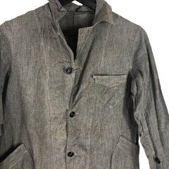 Salt & Pepper Charcoal French Vintage Woman's Work Jacket