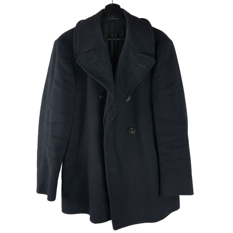 Wool US Navy 8-Button Foul Weather Peacoat 1950s