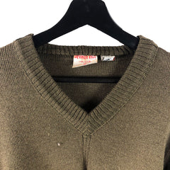 Devaux Fils 1950s French Military Wool Sweater