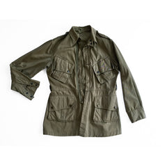 Stenciled 508 pir M42 Airborne Jump Jacket, flat