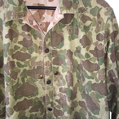 P44 USMC Reversible Frogskin Button Up Jacket, detail