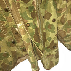 Customized 3rd Pattern Camo Paramarine Smock/Jacket, zipper detail