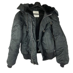 Vintage Air Force Black N-2B Heavy Flight Jacket