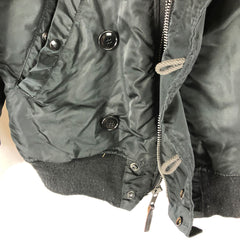 Vintage Air Force Black N-2B Heavy Flight Jacket
