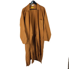 Vintage Atlas Linen Lab Mechanic Coat