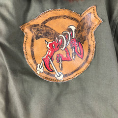 Original Paul Reed B-10 Flight Jacket patched 524th Bomb Squadron