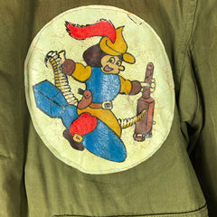 Original Roughwear B-10 Flight Jacket Patched 713th Bomb Squadron