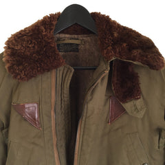 Hudson Garment Co. Army Air Corp B-15A Flight Jacket, collar