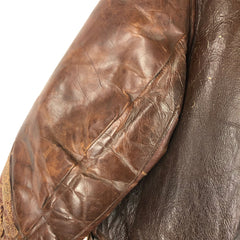 Original Aero Leather B-3 High Altitude Sheepskin Flight Jacket