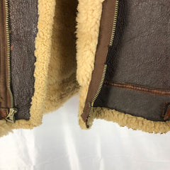 Original Aero Leather B-3 High Altitude Sheepskin Flight Jacket