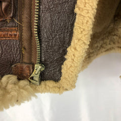 Original Aero Leather B-3 High Altitude Sheepskin Flight Jacket