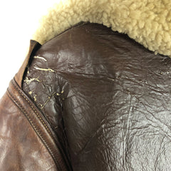 Original Aero Leather B-3 High Altitude Sheepskin Flight Jacket
