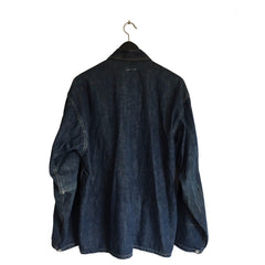 1930's Indigo Denim US Army Pullover, back view