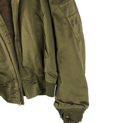 Army Air Corp B-15 Flight Jacket Larger Size