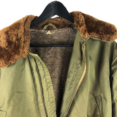 Army Air Corp B-15 Flight Jacket Larger Size