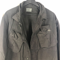 Vietnam War Slant Pocket Tropical Jacket Black Navy Seals